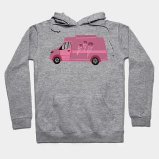 Pink Ice Cream Van Hoodie